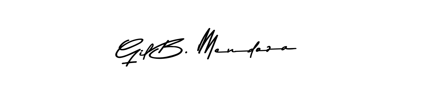 Make a short Gil B. Mendoza signature style. Manage your documents anywhere anytime using Asem Kandis PERSONAL USE. Create and add eSignatures, submit forms, share and send files easily. Gil B. Mendoza signature style 9 images and pictures png