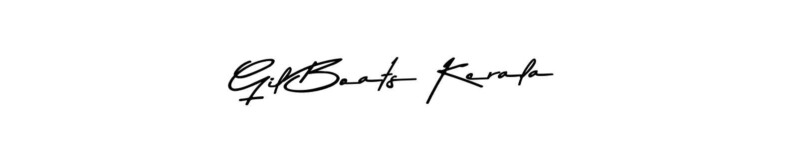 Gil Boats Kerala stylish signature style. Best Handwritten Sign (Asem Kandis PERSONAL USE) for my name. Handwritten Signature Collection Ideas for my name Gil Boats Kerala. Gil Boats Kerala signature style 9 images and pictures png