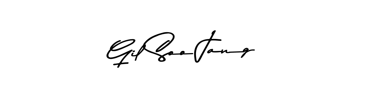 Make a beautiful signature design for name Gil Soo Jang. With this signature (Asem Kandis PERSONAL USE) style, you can create a handwritten signature for free. Gil Soo Jang signature style 9 images and pictures png