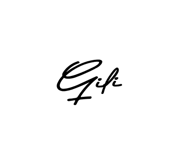 This is the best signature style for the Gili name. Also you like these signature font (Asem Kandis PERSONAL USE). Mix name signature. Gili signature style 9 images and pictures png