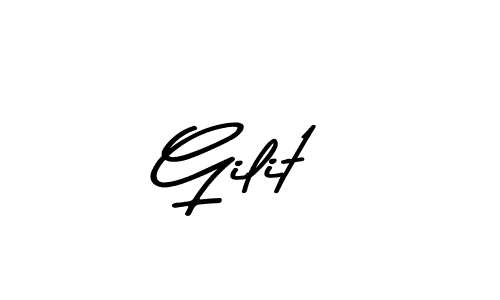 Make a beautiful signature design for name Gilit. Use this online signature maker to create a handwritten signature for free. Gilit signature style 9 images and pictures png