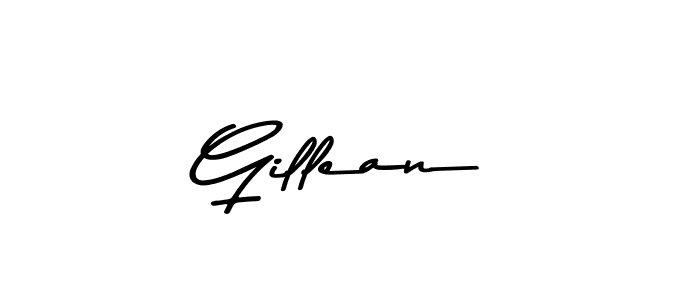 Make a beautiful signature design for name Gillean. Use this online signature maker to create a handwritten signature for free. Gillean signature style 9 images and pictures png