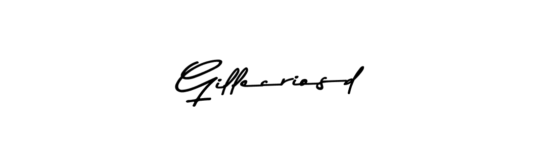 Use a signature maker to create a handwritten signature online. With this signature software, you can design (Asem Kandis PERSONAL USE) your own signature for name Gillecriosd. Gillecriosd signature style 9 images and pictures png