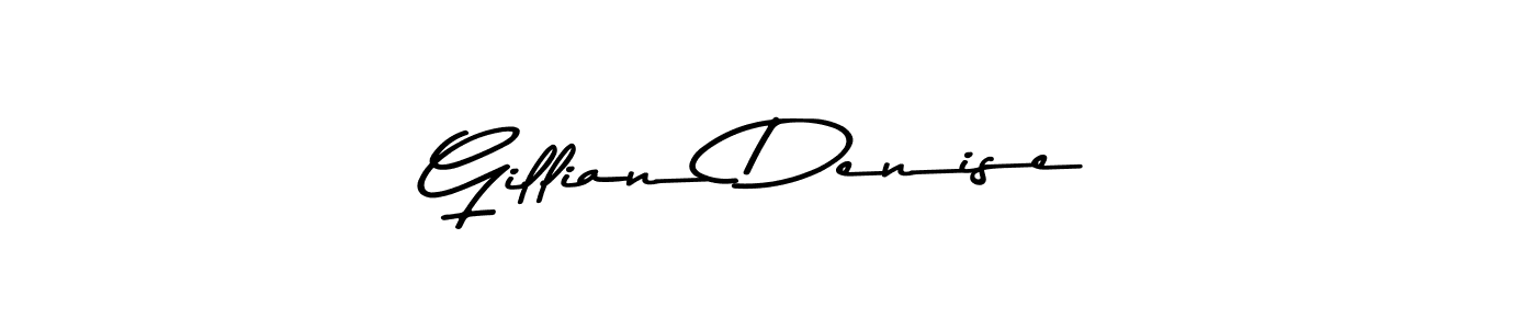 Use a signature maker to create a handwritten signature online. With this signature software, you can design (Asem Kandis PERSONAL USE) your own signature for name Gillian Denise. Gillian Denise signature style 9 images and pictures png