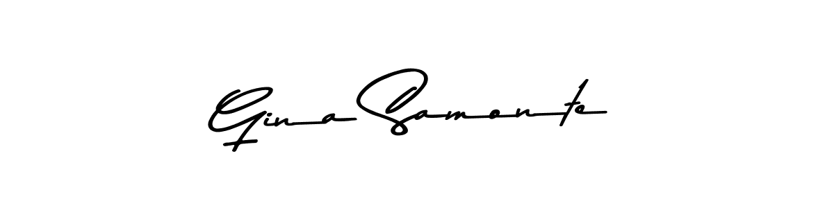 Asem Kandis PERSONAL USE is a professional signature style that is perfect for those who want to add a touch of class to their signature. It is also a great choice for those who want to make their signature more unique. Get Gina Samonte name to fancy signature for free. Gina Samonte signature style 9 images and pictures png