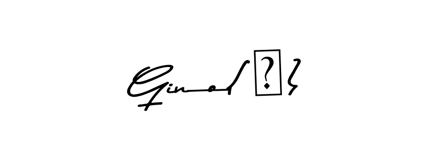 Design your own signature with our free online signature maker. With this signature software, you can create a handwritten (Asem Kandis PERSONAL USE) signature for name Gino(♡). Gino(♡) signature style 9 images and pictures png