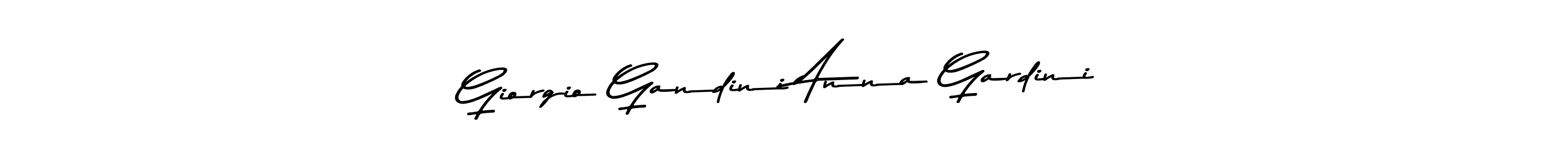 Also You can easily find your signature by using the search form. We will create Giorgio Gandini Anna Gardini name handwritten signature images for you free of cost using Asem Kandis PERSONAL USE sign style. Giorgio Gandini Anna Gardini signature style 9 images and pictures png