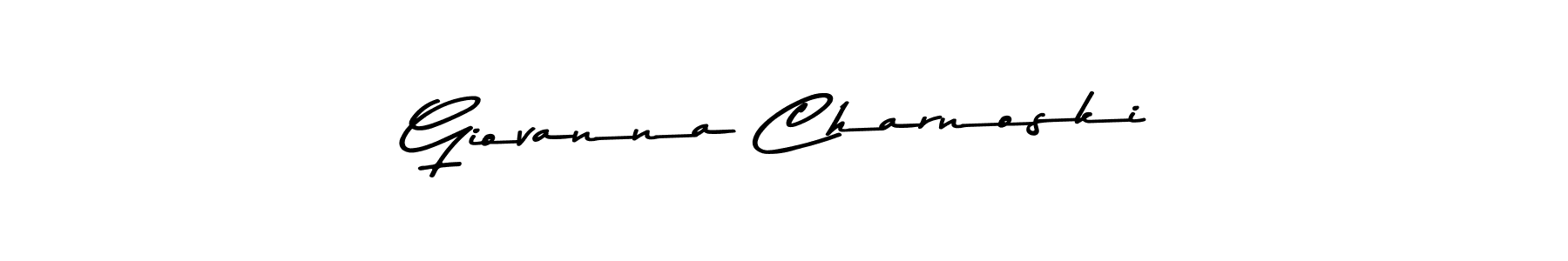 You should practise on your own different ways (Asem Kandis PERSONAL USE) to write your name (Giovanna Charnoski) in signature. don't let someone else do it for you. Giovanna Charnoski signature style 9 images and pictures png