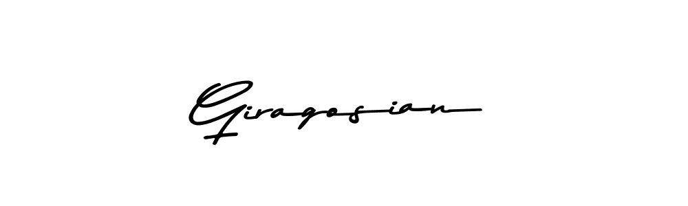 Also we have Giragosian name is the best signature style. Create professional handwritten signature collection using Asem Kandis PERSONAL USE autograph style. Giragosian signature style 9 images and pictures png