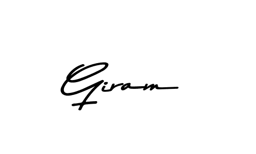 Similarly Asem Kandis PERSONAL USE is the best handwritten signature design. Signature creator online .You can use it as an online autograph creator for name Giram. Giram signature style 9 images and pictures png