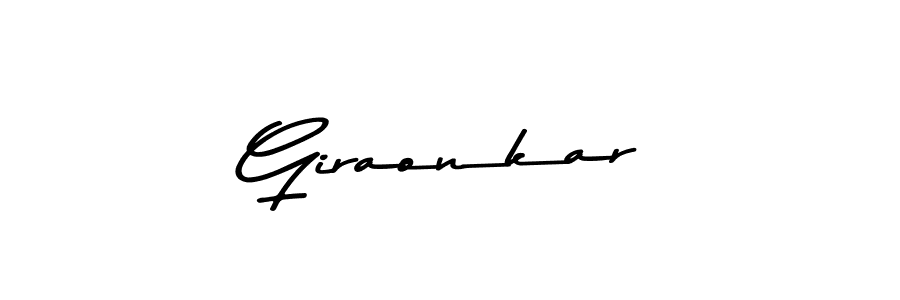Make a beautiful signature design for name Giraonkar. Use this online signature maker to create a handwritten signature for free. Giraonkar signature style 9 images and pictures png