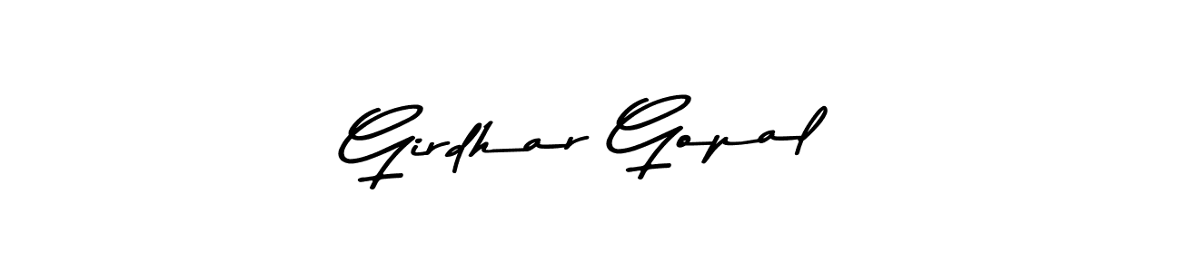 You should practise on your own different ways (Asem Kandis PERSONAL USE) to write your name (Girdhar Gopal) in signature. don't let someone else do it for you. Girdhar Gopal signature style 9 images and pictures png
