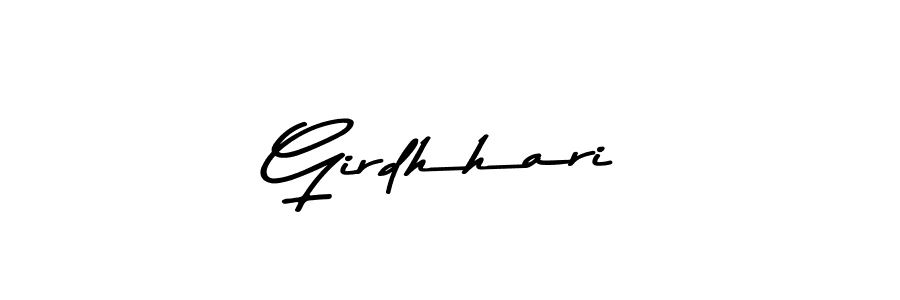Also we have Girdhhari name is the best signature style. Create professional handwritten signature collection using Asem Kandis PERSONAL USE autograph style. Girdhhari signature style 9 images and pictures png