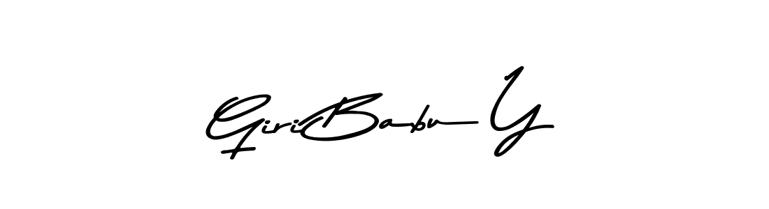 if you are searching for the best signature style for your name Giri Babu Y. so please give up your signature search. here we have designed multiple signature styles  using Asem Kandis PERSONAL USE. Giri Babu Y signature style 9 images and pictures png