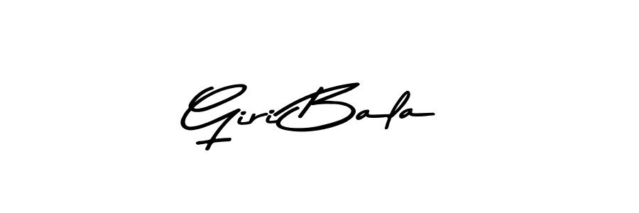 Use a signature maker to create a handwritten signature online. With this signature software, you can design (Asem Kandis PERSONAL USE) your own signature for name Giri Bala. Giri Bala signature style 9 images and pictures png