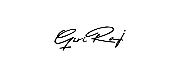 How to make Giri Raj name signature. Use Asem Kandis PERSONAL USE style for creating short signs online. This is the latest handwritten sign. Giri Raj signature style 9 images and pictures png