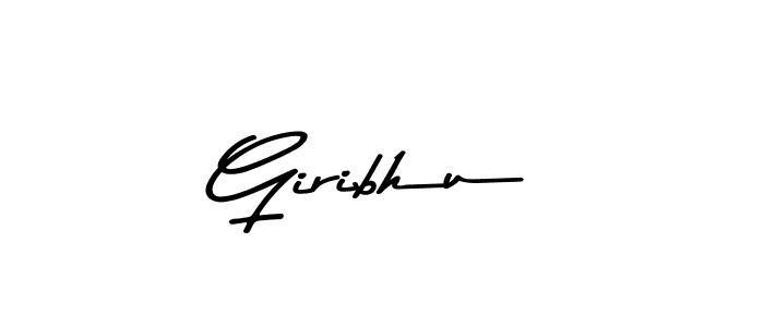 The best way (Asem Kandis PERSONAL USE) to make a short signature is to pick only two or three words in your name. The name Giribhu include a total of six letters. For converting this name. Giribhu signature style 9 images and pictures png