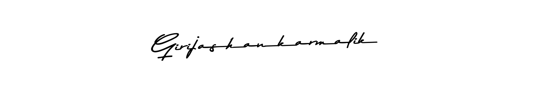 Girijashankarmalik stylish signature style. Best Handwritten Sign (Asem Kandis PERSONAL USE) for my name. Handwritten Signature Collection Ideas for my name Girijashankarmalik. Girijashankarmalik signature style 9 images and pictures png