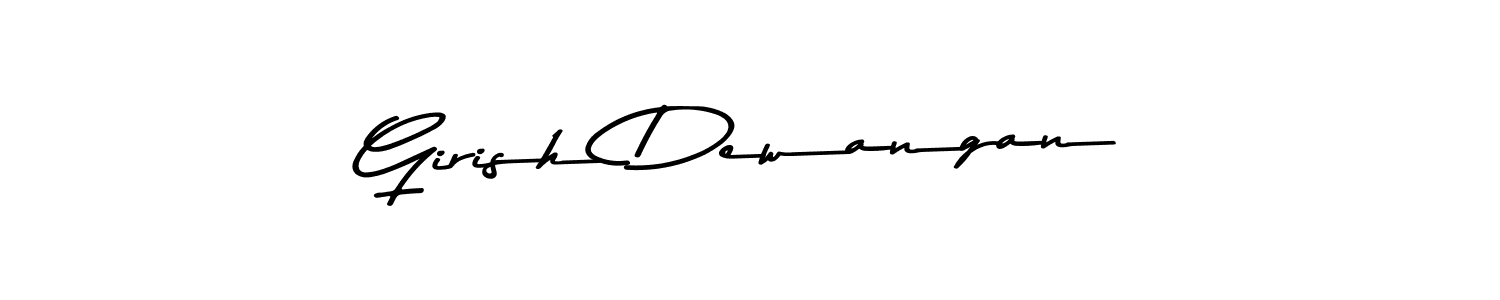 How to Draw Girish Dewangan signature style? Asem Kandis PERSONAL USE is a latest design signature styles for name Girish Dewangan. Girish Dewangan signature style 9 images and pictures png