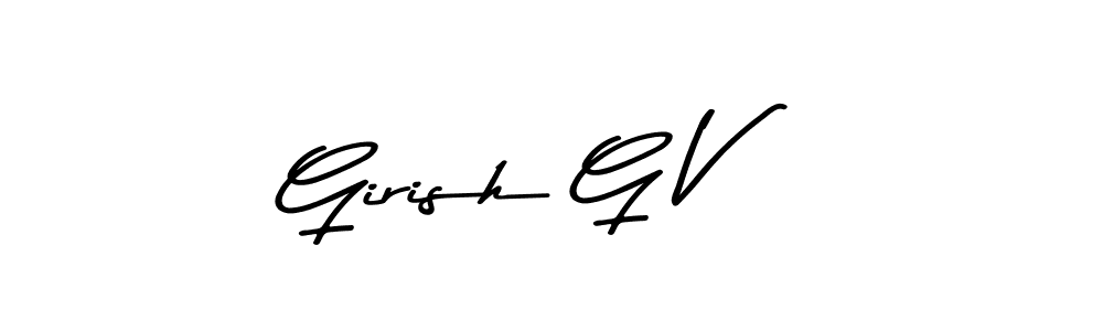 Once you've used our free online signature maker to create your best signature Asem Kandis PERSONAL USE style, it's time to enjoy all of the benefits that Girish G V name signing documents. Girish G V signature style 9 images and pictures png