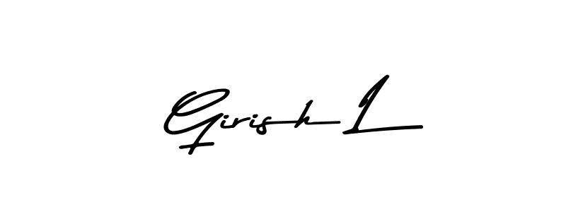 Here are the top 10 professional signature styles for the name Girish L. These are the best autograph styles you can use for your name. Girish L signature style 9 images and pictures png