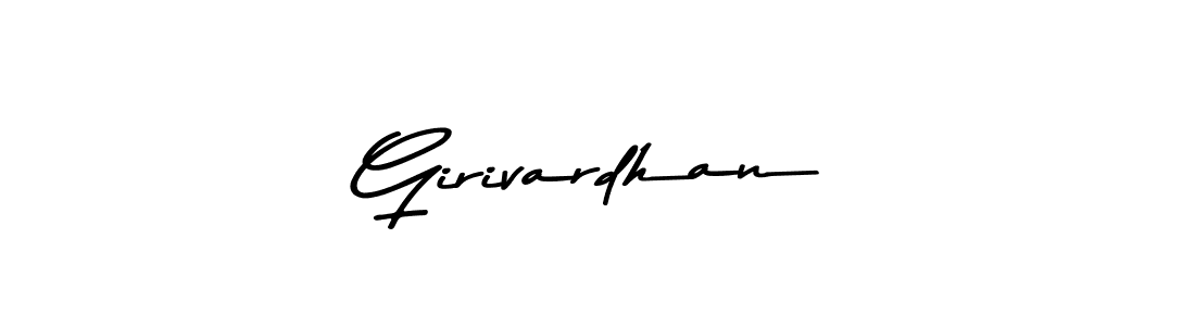 This is the best signature style for the Girivardhan name. Also you like these signature font (Asem Kandis PERSONAL USE). Mix name signature. Girivardhan signature style 9 images and pictures png