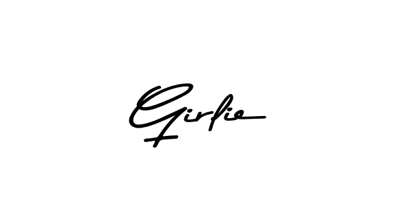 You should practise on your own different ways (Asem Kandis PERSONAL USE) to write your name (Girlie) in signature. don't let someone else do it for you. Girlie signature style 9 images and pictures png