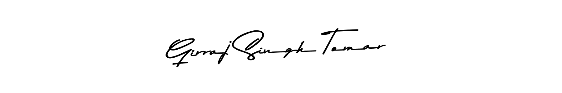 Use a signature maker to create a handwritten signature online. With this signature software, you can design (Asem Kandis PERSONAL USE) your own signature for name Girraj Singh Tomar. Girraj Singh Tomar signature style 9 images and pictures png