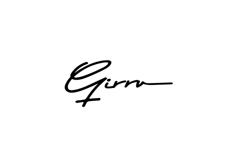 You should practise on your own different ways (Asem Kandis PERSONAL USE) to write your name (Girru) in signature. don't let someone else do it for you. Girru signature style 9 images and pictures png