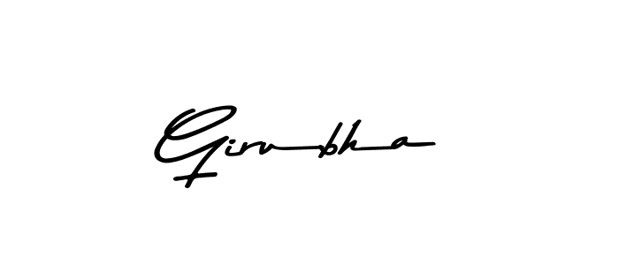 It looks lik you need a new signature style for name Girubha. Design unique handwritten (Asem Kandis PERSONAL USE) signature with our free signature maker in just a few clicks. Girubha signature style 9 images and pictures png