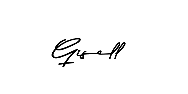 Gisell stylish signature style. Best Handwritten Sign (Asem Kandis PERSONAL USE) for my name. Handwritten Signature Collection Ideas for my name Gisell. Gisell signature style 9 images and pictures png