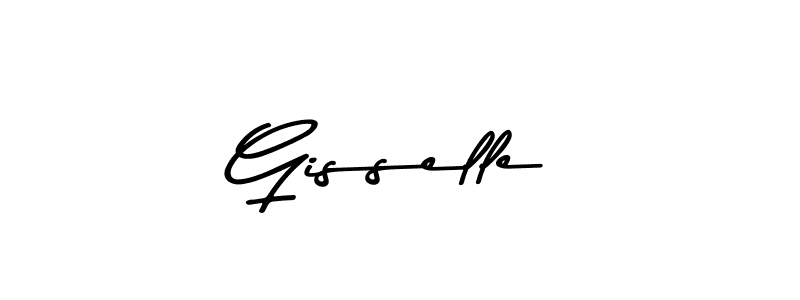 Make a beautiful signature design for name Gisselle. With this signature (Asem Kandis PERSONAL USE) style, you can create a handwritten signature for free. Gisselle signature style 9 images and pictures png