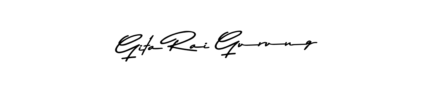if you are searching for the best signature style for your name Gita Rai Gurung. so please give up your signature search. here we have designed multiple signature styles  using Asem Kandis PERSONAL USE. Gita Rai Gurung signature style 9 images and pictures png