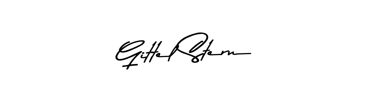 Similarly Asem Kandis PERSONAL USE is the best handwritten signature design. Signature creator online .You can use it as an online autograph creator for name Gittel Stern. Gittel Stern signature style 9 images and pictures png