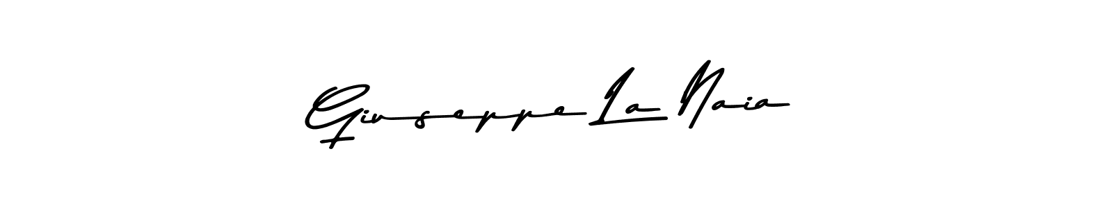 Giuseppe La Naia stylish signature style. Best Handwritten Sign (Asem Kandis PERSONAL USE) for my name. Handwritten Signature Collection Ideas for my name Giuseppe La Naia. Giuseppe La Naia signature style 9 images and pictures png