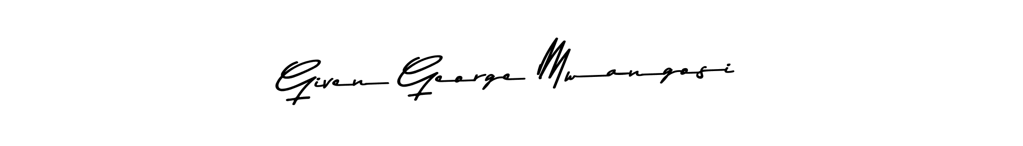 How to make Given George Mwangosi signature? Asem Kandis PERSONAL USE is a professional autograph style. Create handwritten signature for Given George Mwangosi name. Given George Mwangosi signature style 9 images and pictures png