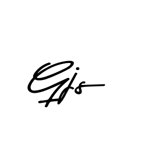 Asem Kandis PERSONAL USE is a professional signature style that is perfect for those who want to add a touch of class to their signature. It is also a great choice for those who want to make their signature more unique. Get Gjs name to fancy signature for free. Gjs signature style 9 images and pictures png