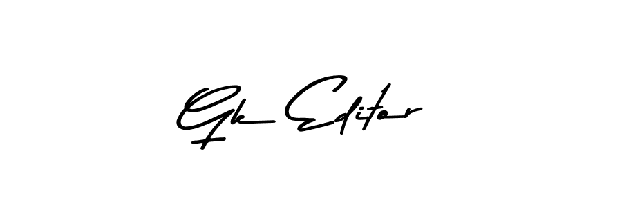 It looks lik you need a new signature style for name Gk Editor. Design unique handwritten (Asem Kandis PERSONAL USE) signature with our free signature maker in just a few clicks. Gk Editor signature style 9 images and pictures png