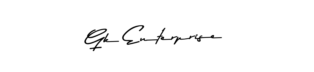 How to make Gk Enterprise signature? Asem Kandis PERSONAL USE is a professional autograph style. Create handwritten signature for Gk Enterprise name. Gk Enterprise signature style 9 images and pictures png