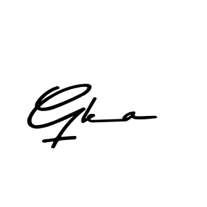 How to make Gka signature? Asem Kandis PERSONAL USE is a professional autograph style. Create handwritten signature for Gka name. Gka signature style 9 images and pictures png