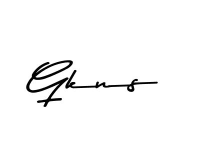 You should practise on your own different ways (Asem Kandis PERSONAL USE) to write your name (Gkns) in signature. don't let someone else do it for you. Gkns signature style 9 images and pictures png