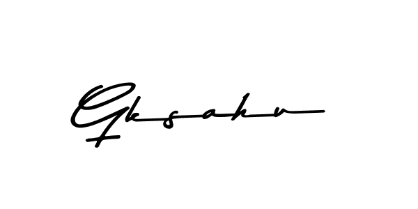 It looks lik you need a new signature style for name Gksahu. Design unique handwritten (Asem Kandis PERSONAL USE) signature with our free signature maker in just a few clicks. Gksahu signature style 9 images and pictures png