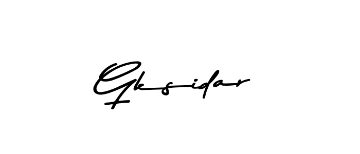 It looks lik you need a new signature style for name Gksidar. Design unique handwritten (Asem Kandis PERSONAL USE) signature with our free signature maker in just a few clicks. Gksidar signature style 9 images and pictures png