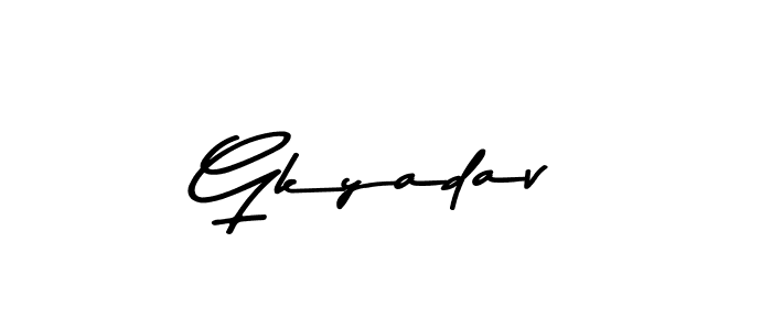 Make a short Gkyadav signature style. Manage your documents anywhere anytime using Asem Kandis PERSONAL USE. Create and add eSignatures, submit forms, share and send files easily. Gkyadav signature style 9 images and pictures png