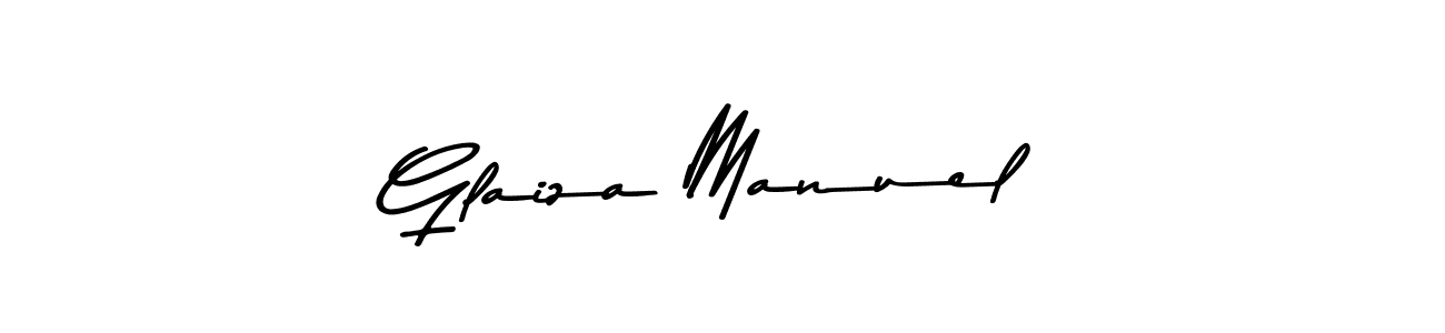 Design your own signature with our free online signature maker. With this signature software, you can create a handwritten (Asem Kandis PERSONAL USE) signature for name Glaiza Manuel. Glaiza Manuel signature style 9 images and pictures png