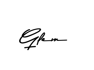 Asem Kandis PERSONAL USE is a professional signature style that is perfect for those who want to add a touch of class to their signature. It is also a great choice for those who want to make their signature more unique. Get Glem name to fancy signature for free. Glem signature style 9 images and pictures png