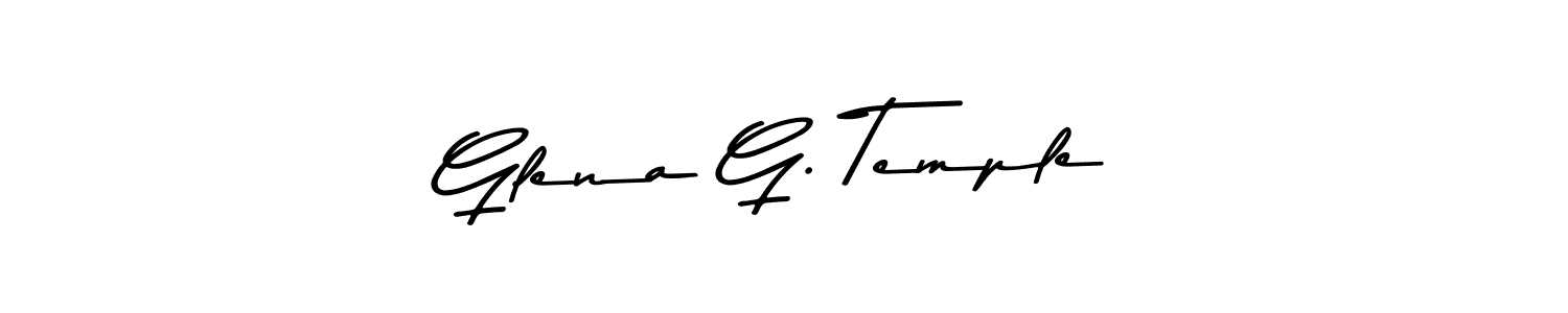 Similarly Asem Kandis PERSONAL USE is the best handwritten signature design. Signature creator online .You can use it as an online autograph creator for name Glena G. Temple. Glena G. Temple signature style 9 images and pictures png