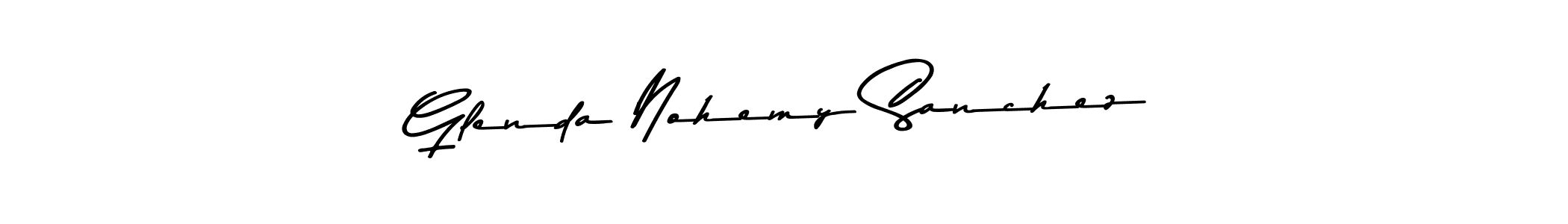 You should practise on your own different ways (Asem Kandis PERSONAL USE) to write your name (Glenda Nohemy Sanchez) in signature. don't let someone else do it for you. Glenda Nohemy Sanchez signature style 9 images and pictures png