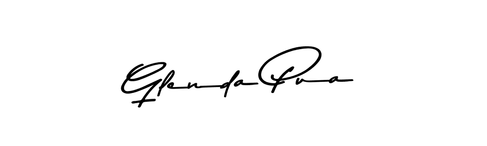 Also You can easily find your signature by using the search form. We will create Glenda Pua name handwritten signature images for you free of cost using Asem Kandis PERSONAL USE sign style. Glenda Pua signature style 9 images and pictures png