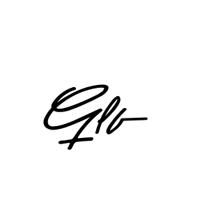How to make Glf name signature. Use Asem Kandis PERSONAL USE style for creating short signs online. This is the latest handwritten sign. Glf signature style 9 images and pictures png